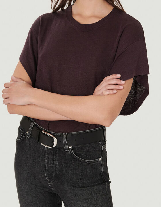OSTER LINEN CREW NECK TANK TOP